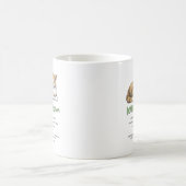 Kitty Wisdom - Funny Cat Rules with a Brown Cat Kaffeetasse (Mittel)