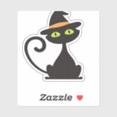 kitty witch Classic T-Shirt Aufkleber (Blatt)