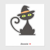 kitty witch Classic T-Shirt Aufkleber (Blatt)