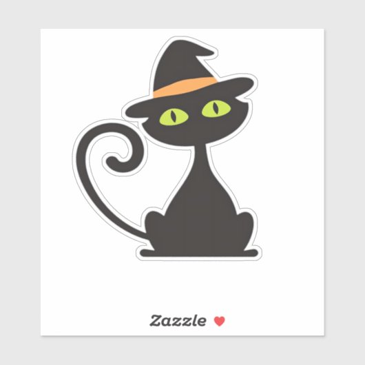 kitty witch Classic T-Shirt Aufkleber (Blatt)