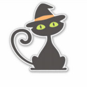 kitty witch Classic T-Shirt Aufkleber (Vorderseite)