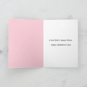 Kitty With Hearts Valentines Day Riddle Karte (Innenseite)
