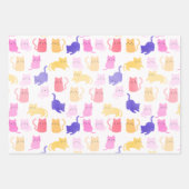 Kitty Wrapping Paper, Geschenkwrap Geschenkpapier Set (Vorderseite 2)