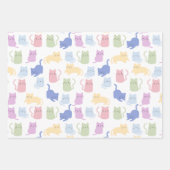 Kitty Wrapping Paper, Geschenkwrap Geschenkpapier Set (Vorderseite)