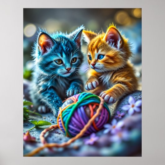 Kitty Yarn Poster (Vorne)