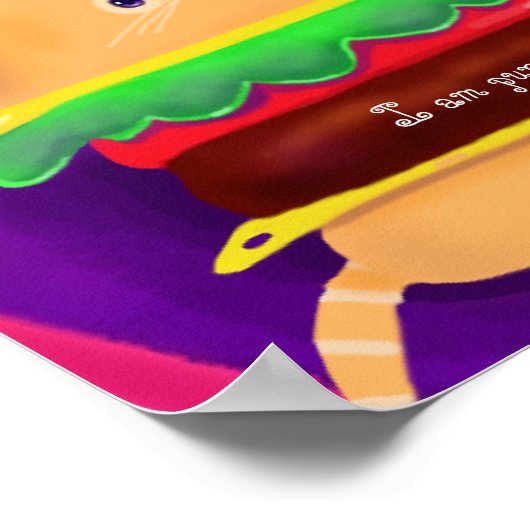 Kittyburger Poster (Ecke)