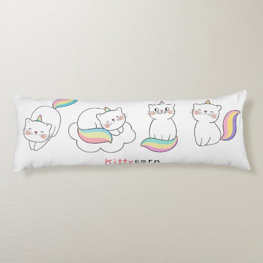 Kittycorn Seitenschläferkissen (Rückseite)