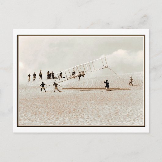 Kittyhawk Practice Flight Postkarte (Vorderseite)