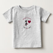 KittyinNY Baby Bodysuit Baby T-shirt (Vorderseite)