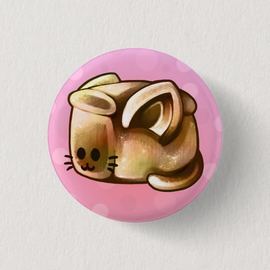 KittyLoaf Button (Vorderseite)