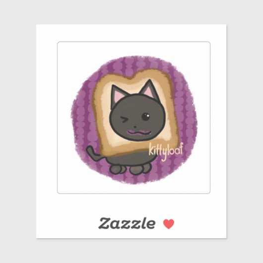 Kittyloaf Sticker (Blatt)