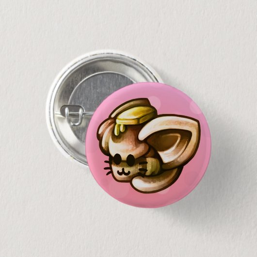 KittyLoafDinnerRoll Button (Vorne & Hinten)