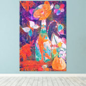 KittyQ Acrylic Leinwanddruck (Insitu (Holzboden))