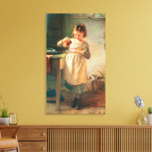 Kitty's Breakfast Leinwanddruck (Insitu (Wohnzimmer))