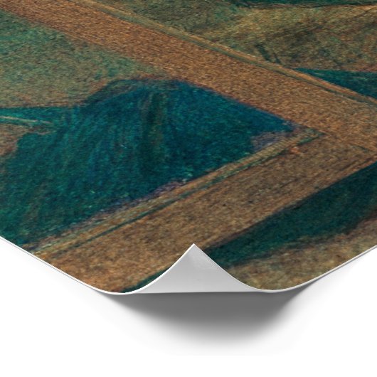 Kitty's Breakfast Poster (Ecke)