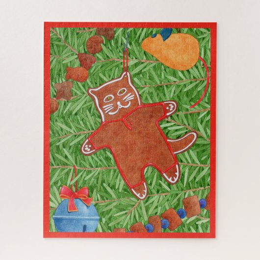 KITTY'S CHRISTMAS TREE 16"x20" Puzzle (Vertikal)