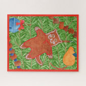 KITTY'S CHRISTMAS TREE 16"x20" Puzzle (Horizontal)