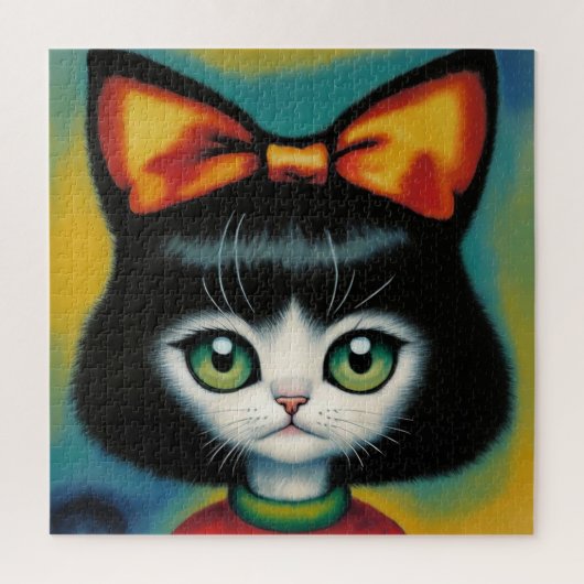 Kittys neue Schleife Puzzle (Vertikal)