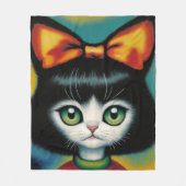 Kitty's New Bow Fleecedecke (Vorderseite)