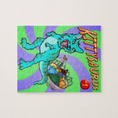 KITTYSAURUS™ 110 Stück JIGSAW PUZZLE (Horizontal)