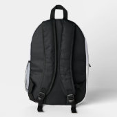 KITTYSAURUS™ SCHULRÜCKSACK BEDRUCKTER RUCKSACK (Rückseite)