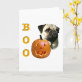 Kitz beschichteter MopsBoo Karte (Gelbe Blume)