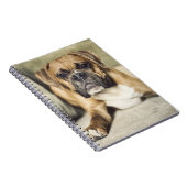 Kitz-Boxer-Welpe Notizblock (Rechte Seite)