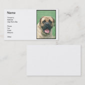Kitz Bullmastiff Visitenkarte (Vorne/Hinten)