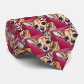 Kitz-Chihuahua 2 Krawatte (Gerollt)