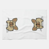 Kitz Frenchie Handtuch (Horizontal)