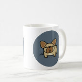 Kitz Frenchie Kaffeetasse (VorderseiteRechts)