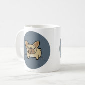 Kitz Frenchie Kaffeetasse (Vorderseite Links)