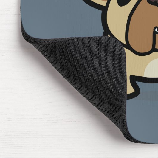 Kitz Frenchie Mousepad (Ecke)