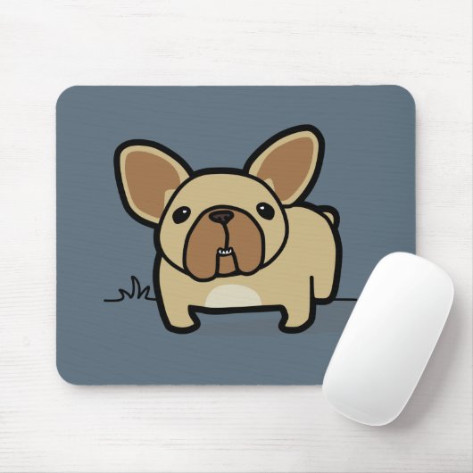 Kitz Frenchie Mousepad (Mit Mouse)