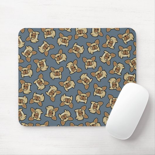 Kitz Frenchie Mousepad (Mit Mouse)