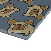 Kitz Frenchie Schneidebrett (Ecke)