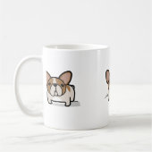 Kitz geschecktes Frenchie Kaffeetasse (Links)