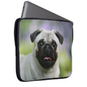 Kitz-Mops auf Alarm Laptopschutzhülle (Vorne Rechts)