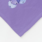 Kitz-Mops in den Frühlings-Blumen Fleecedecke (Ecke)