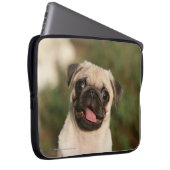 Kitz-Mops-Welpen-Keuchen Laptopschutzhülle (Vorne Rechts)