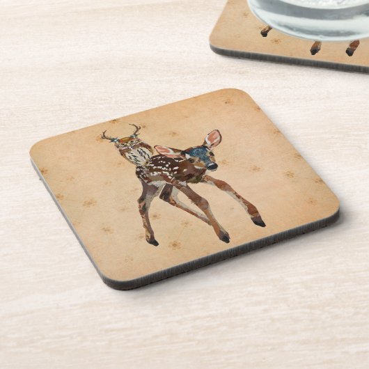 KITZ-u. GEWEIH-EULE Untersetzer (Linke Seite)