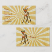 Kitz-u. Vogel-Visitenkarte Visitenkarte (Vorne/Hinten)