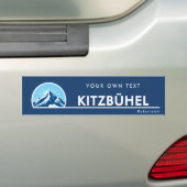 Kitzbühel Austria mountain Bumper Sticker Autoaufkleber (Auf Auto)