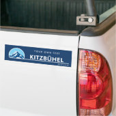 Kitzbühel Austria mountain Bumper Sticker Autoaufkleber (Auf Lkw)