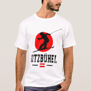 Kitzbühel Austria Ski Resort Alpen Österreich Skif T-Shirt