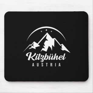 Kitzbühel Austria Ski Resort Skifahren Snowboarden Mousepad