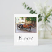 Kitzbühel in Tirol, Österreich — Stadt Postkarte (Stehend Vorderseite)