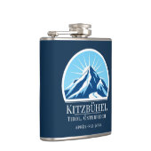 Kitzbühel Kirchberg Skiort Österreich Flachmann (Rechts)