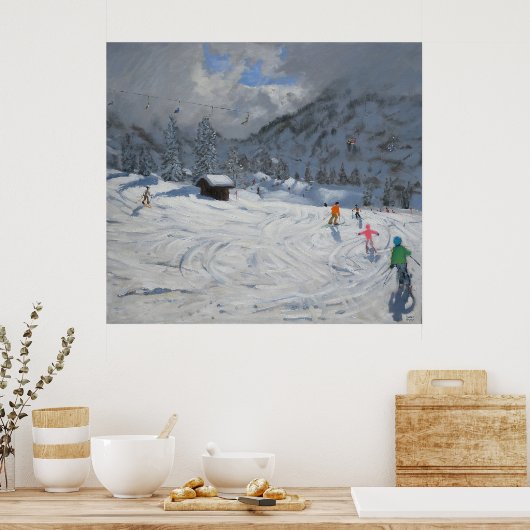 Kitzbühel Österreich 2008 Poster (Küche)