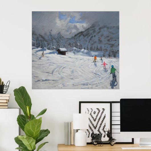 Kitzbühel Österreich 2008 Poster (Heimbüro)